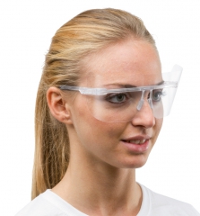 Lunettes avec visière Monture Blanche 53-709