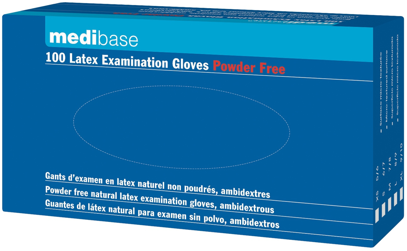 Gants latex non poudrés  53-781